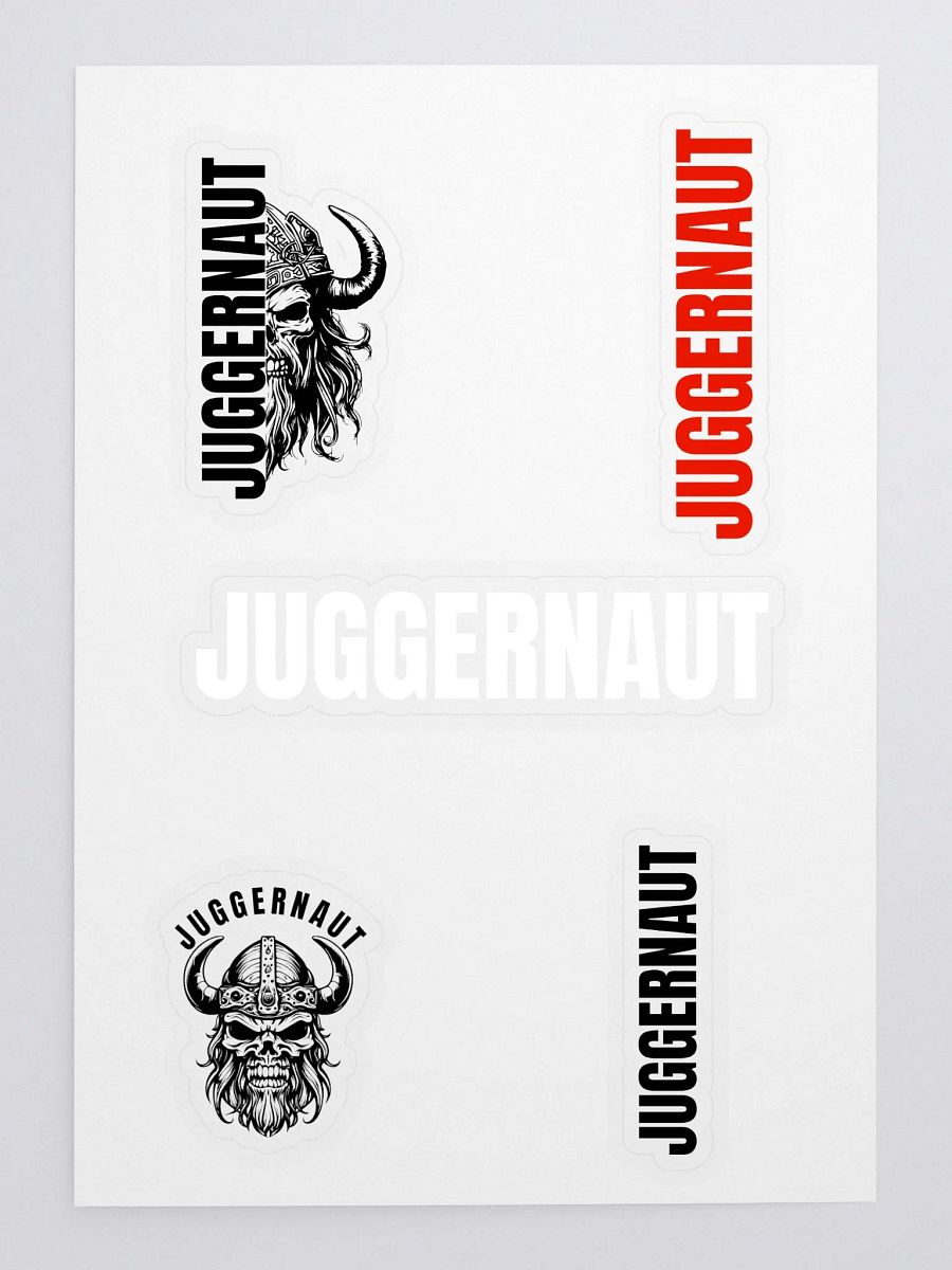 Juggernaut Sticker Pack product image (3)