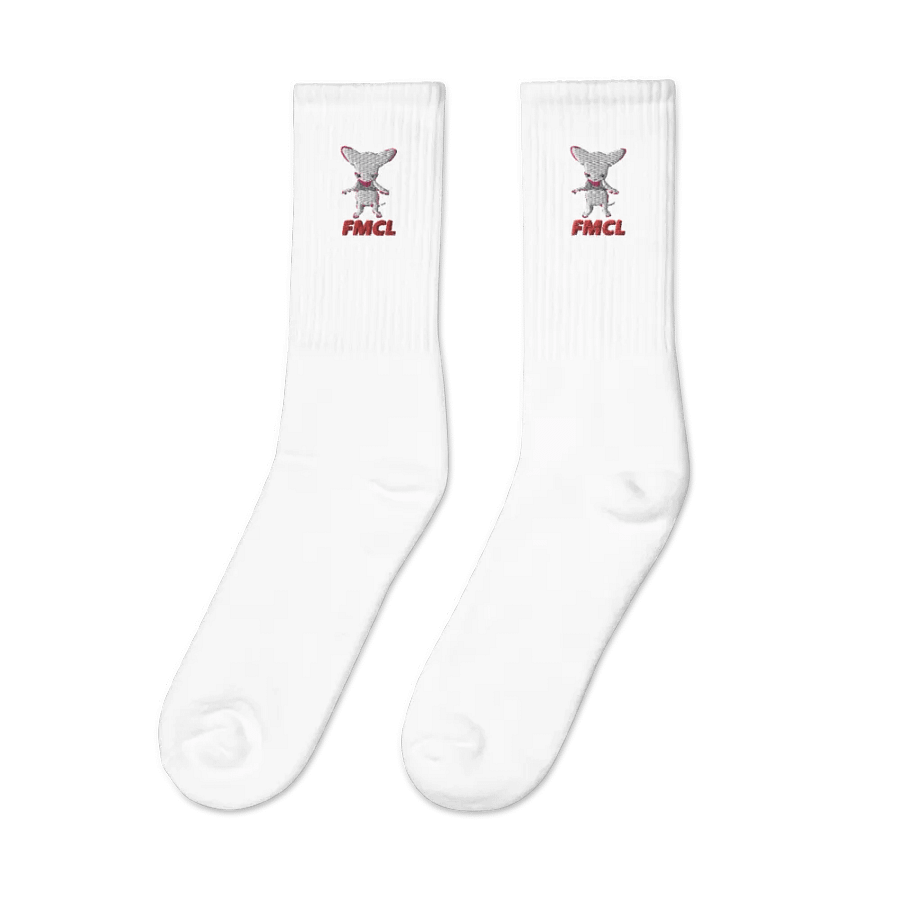 FMCL Embroidered Crew Socks product image (4)