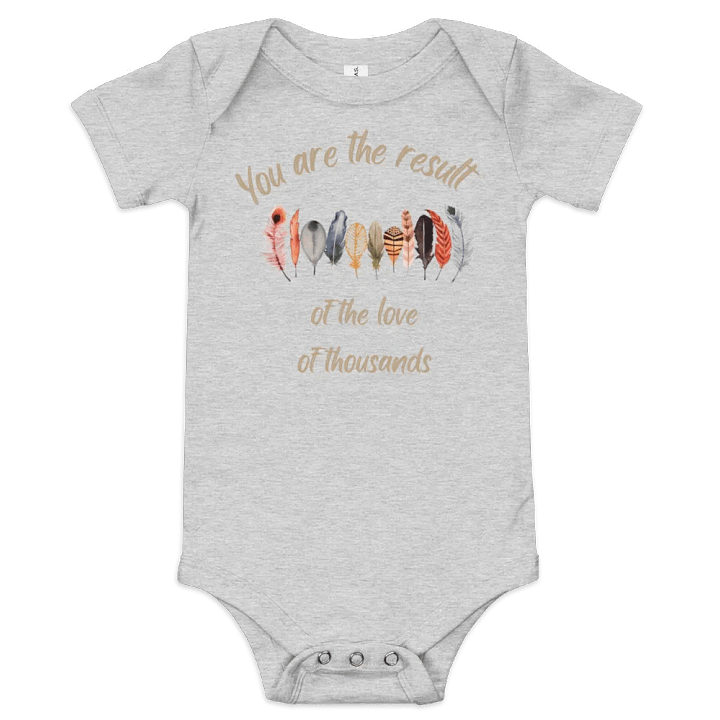 UltraSoft Baby Short Sleeve Onesie product image (1)
