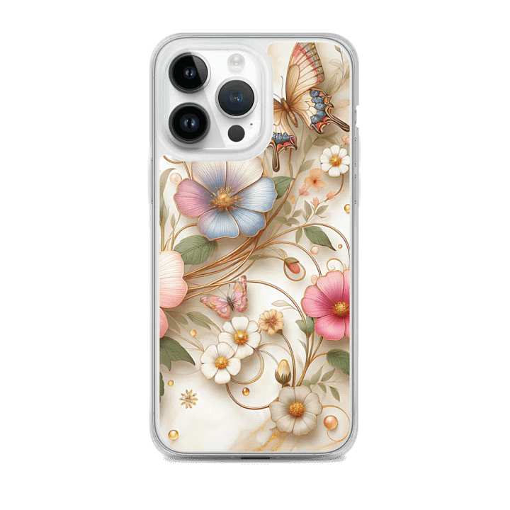 Butterfly Blooms iPhone® Clear Case product image (2)