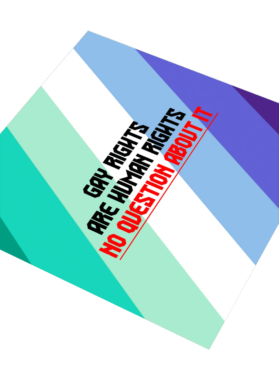 Gay Rights Kiss Cut Sticker product image (11)