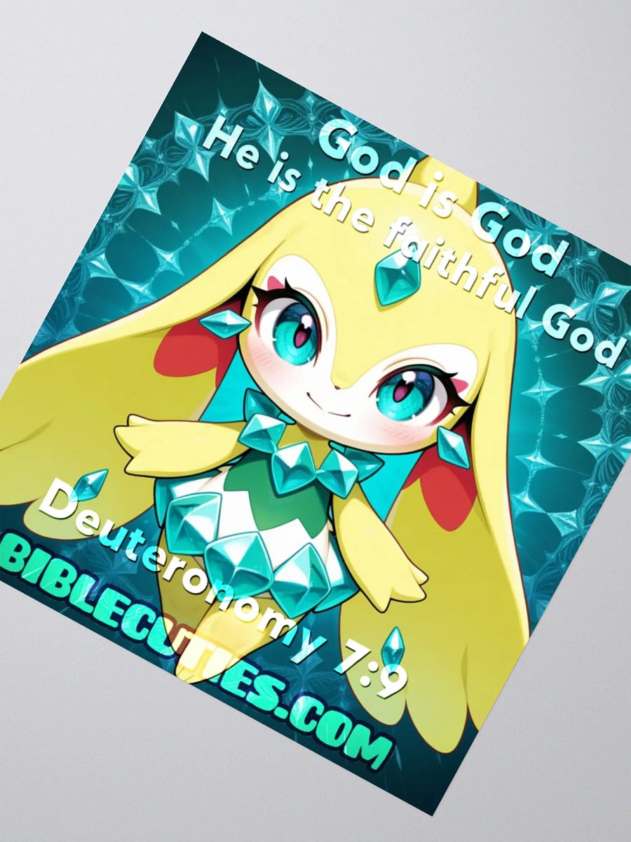 Bible Cuties Virginia - God is God, he is the faithful God product image (6)