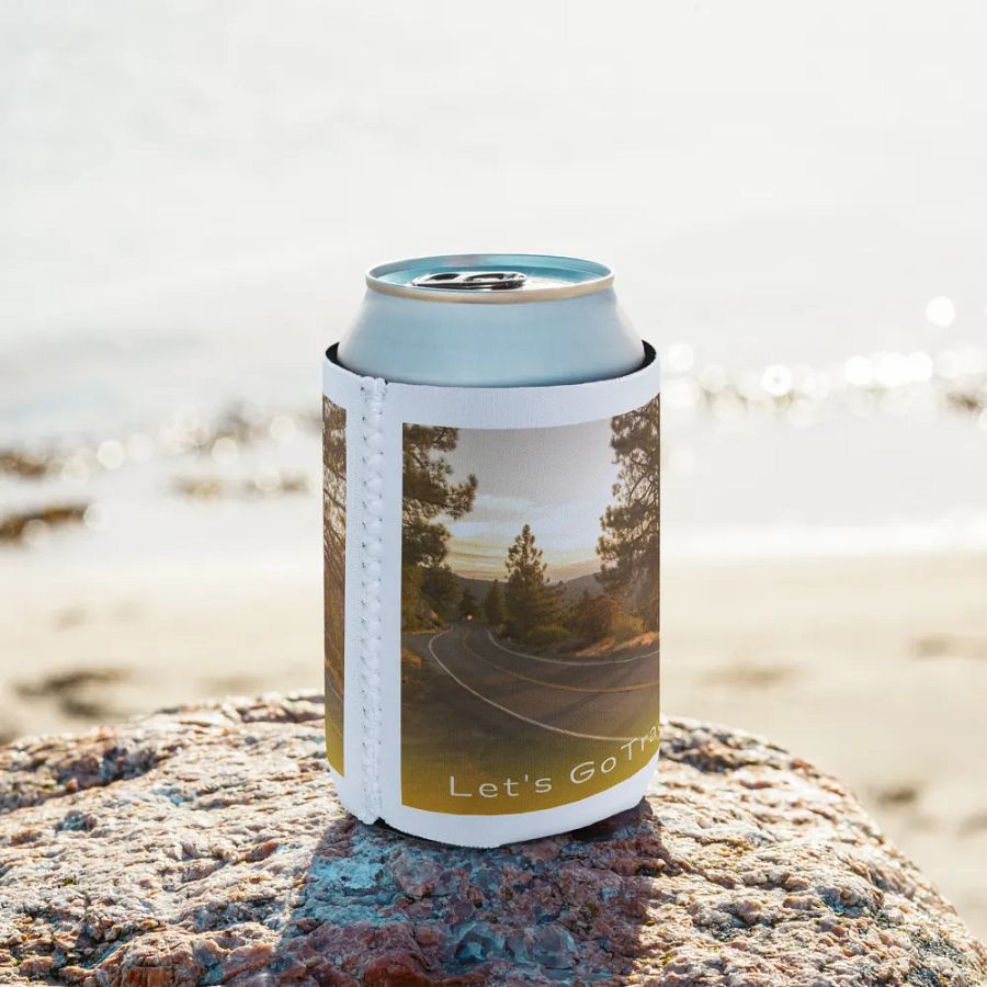 Let's Travel Can Cooler product image (10)