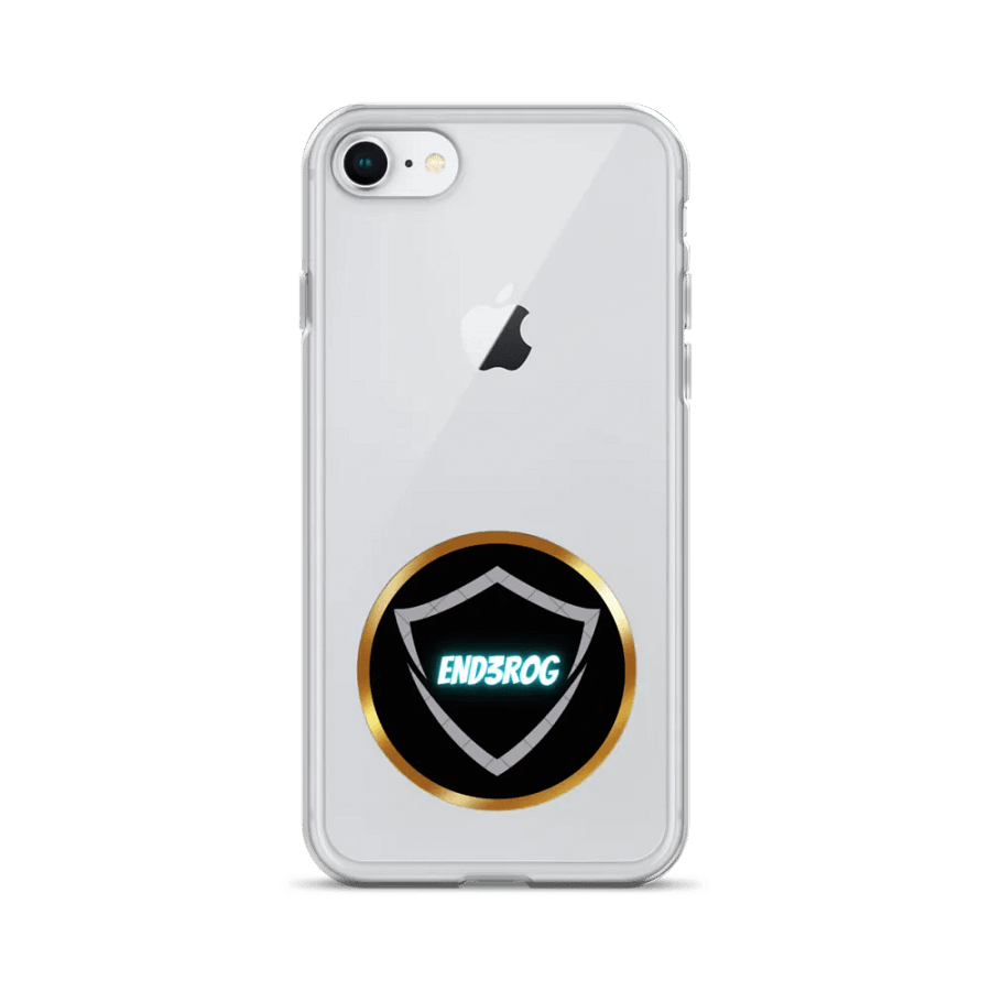 Glowing Shield Logo Clear iPhone Case product image (20)