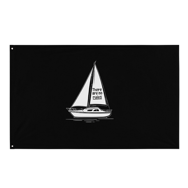 There Are No Rules Flag/Banner product image (1)