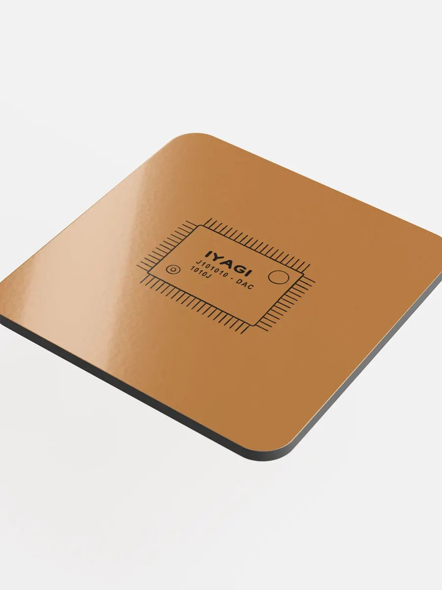 iyagi DAC Chip Coaster (limited copper finish) product image (4)