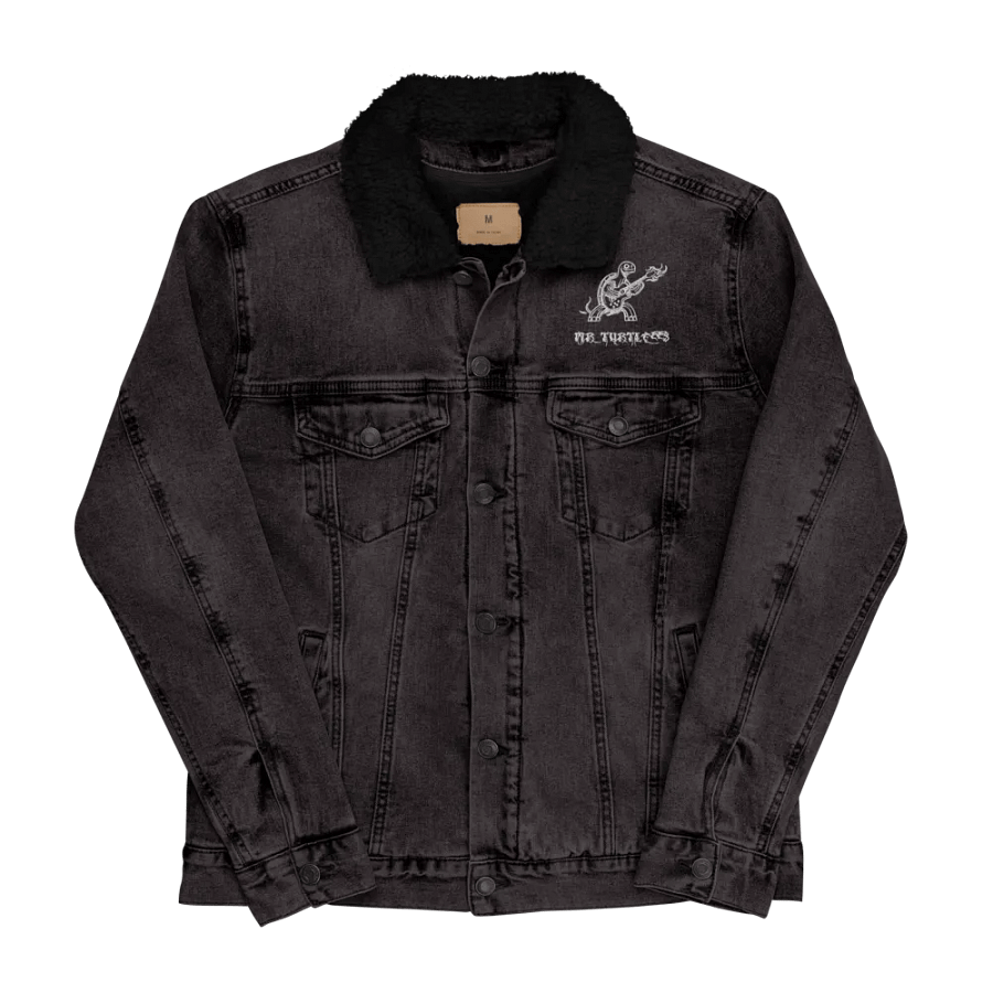 Mr_Turtle223 Unisex Sherpa Denim Jacket product image (3)