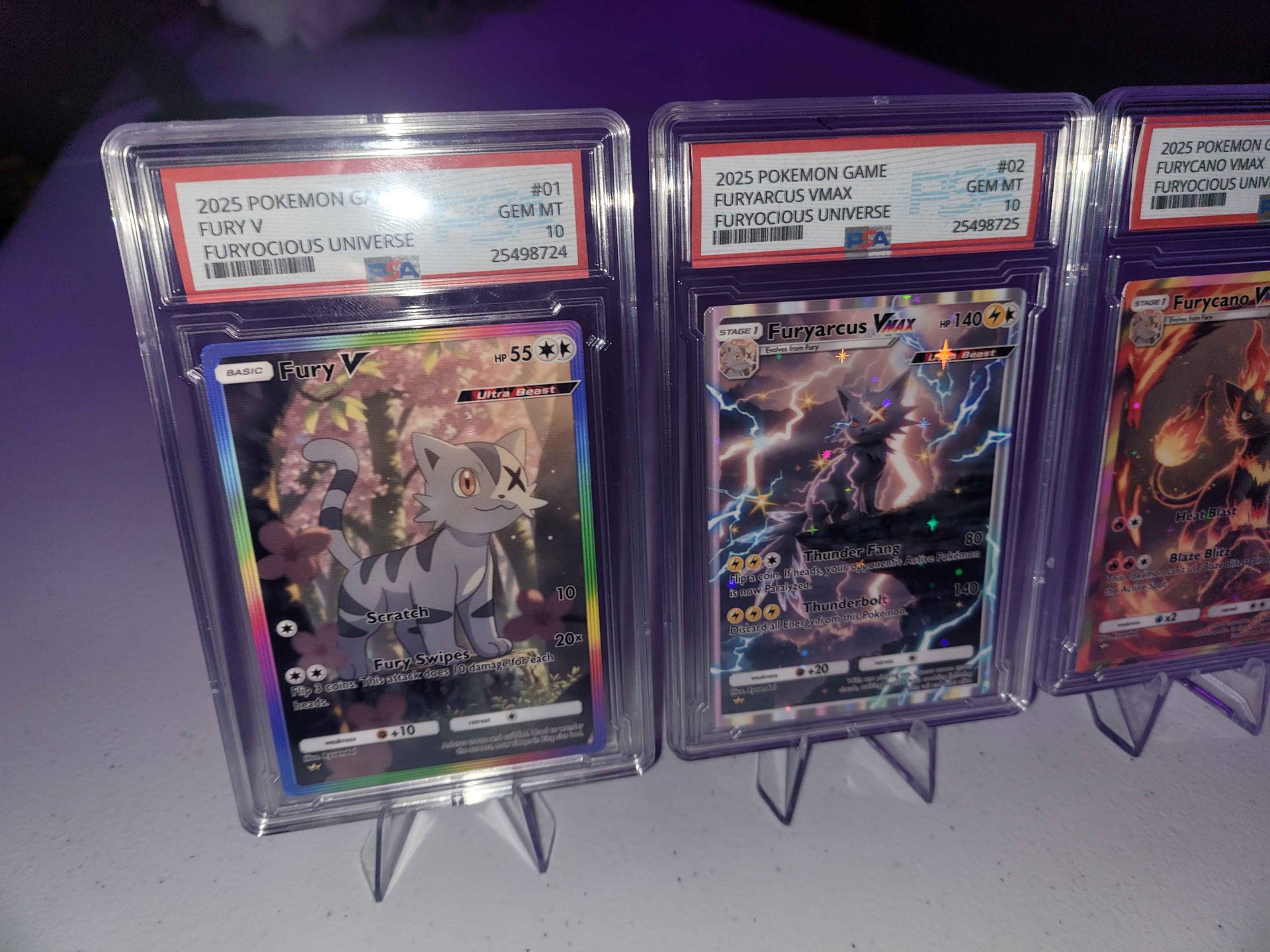 GRADED PSA Fury Pokemon Cards! product image (4)