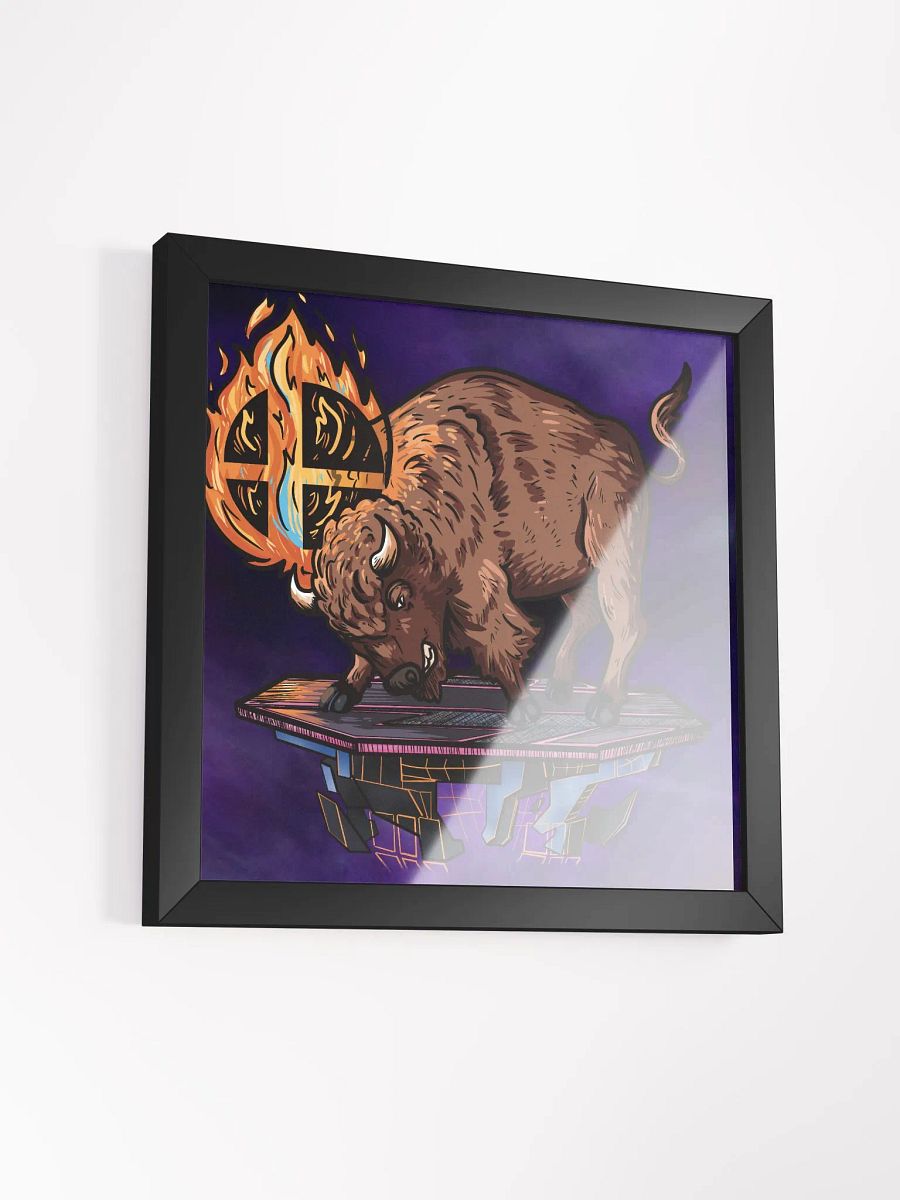 Buffalo Destination Framed Print product image (3)