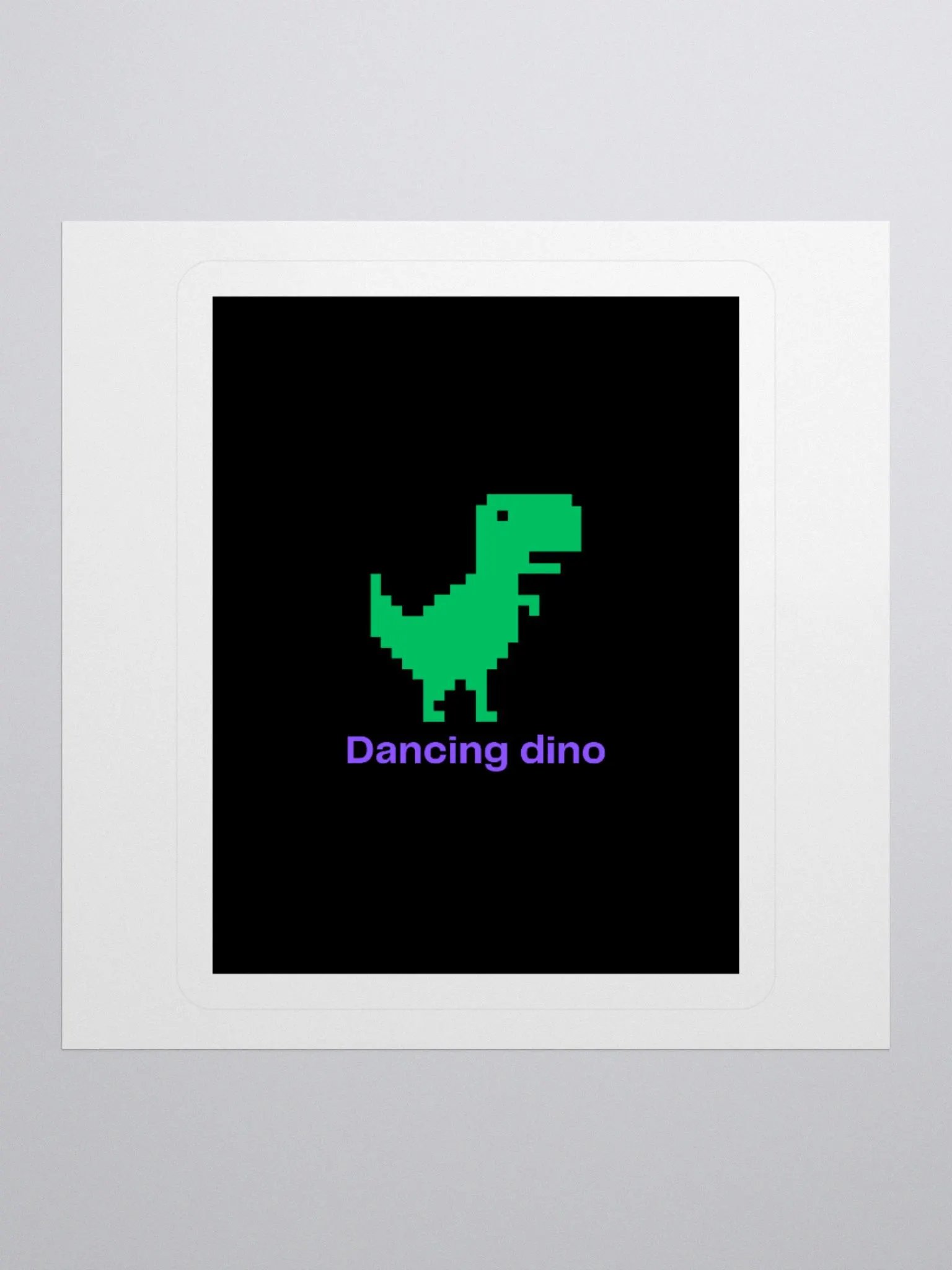 dancing dino stickers product image (2)