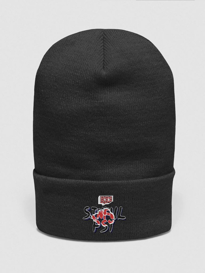 SinfulPsyTTV Gengar X Itachi (Akatsuki Logo) Yupoong Cuffed Beanie product image (1)