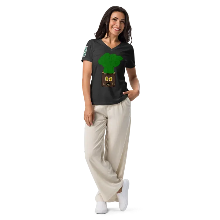 F*Seattle Log Women's V neck product image (2)