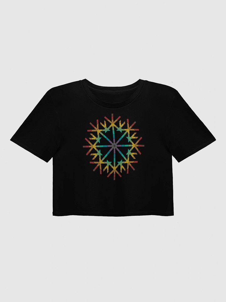 KVINNA KVLTVRE RUNEFLAKE CROP TEE product image (1)