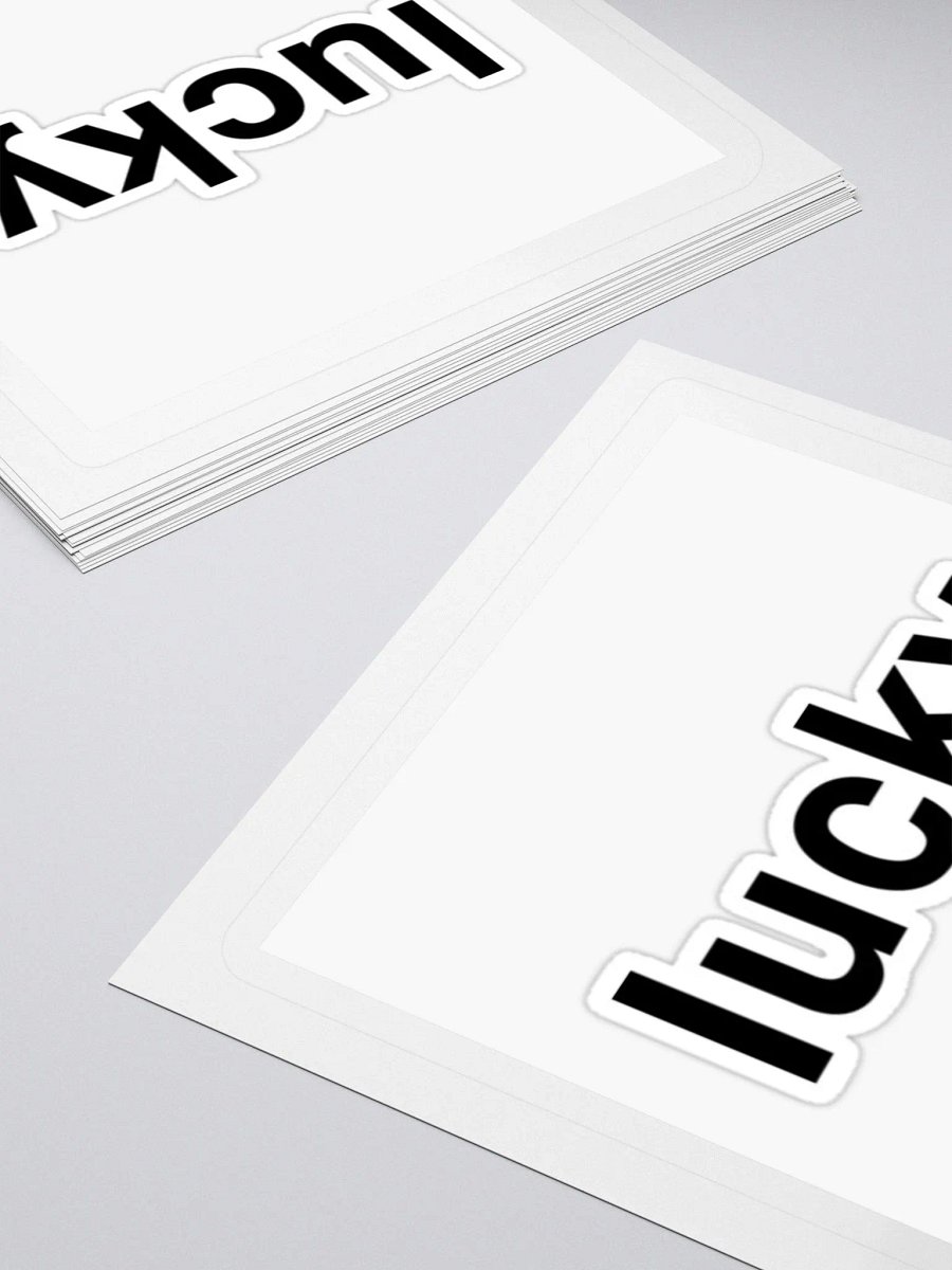 LUCKY sticker product image (4)