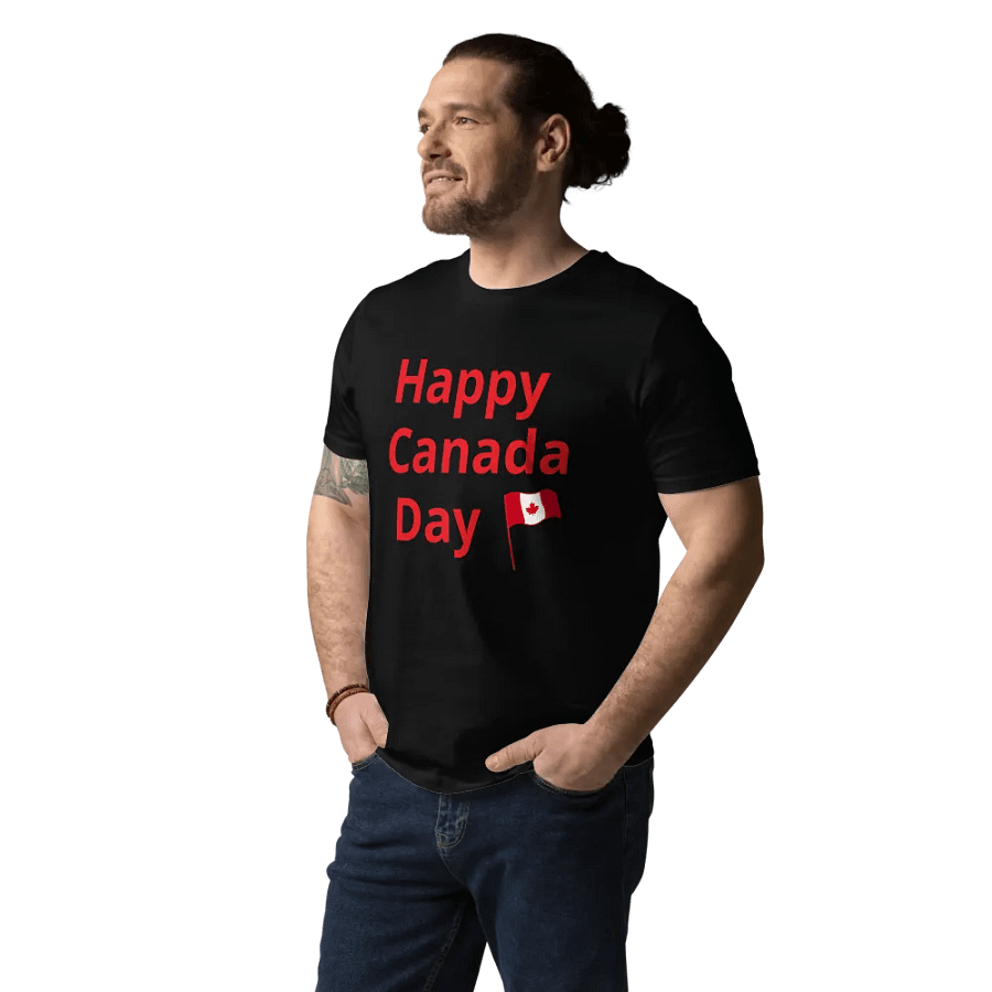 Happy Canada Day Celebration Organic Tee product image (19)