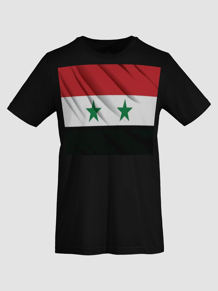 Unisex Supersoft T-Shirt with Syria National Flag Design - Multiple Colours and Sizes Available product image (69)