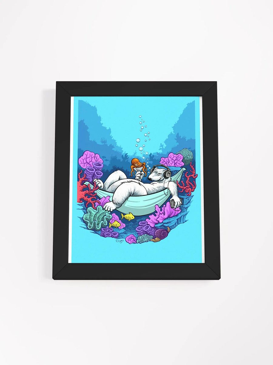 Polar Bear Reef Framed Print product image (4)