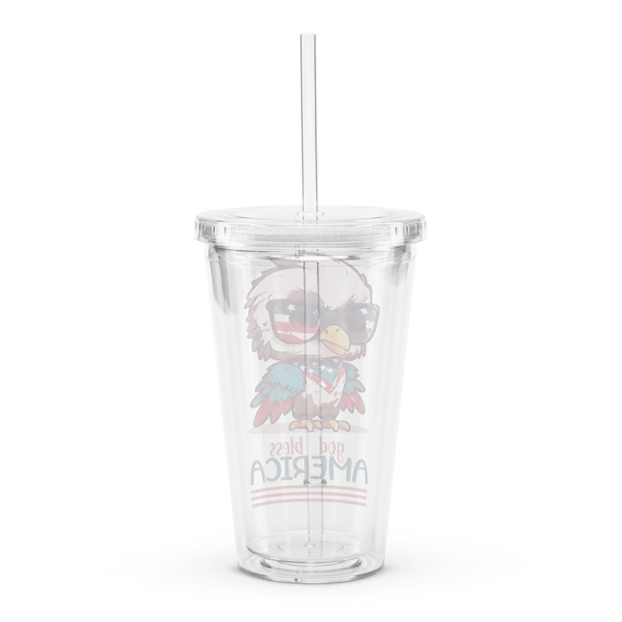 Patriotic Eagle Double Wall Tumbler product image (2)