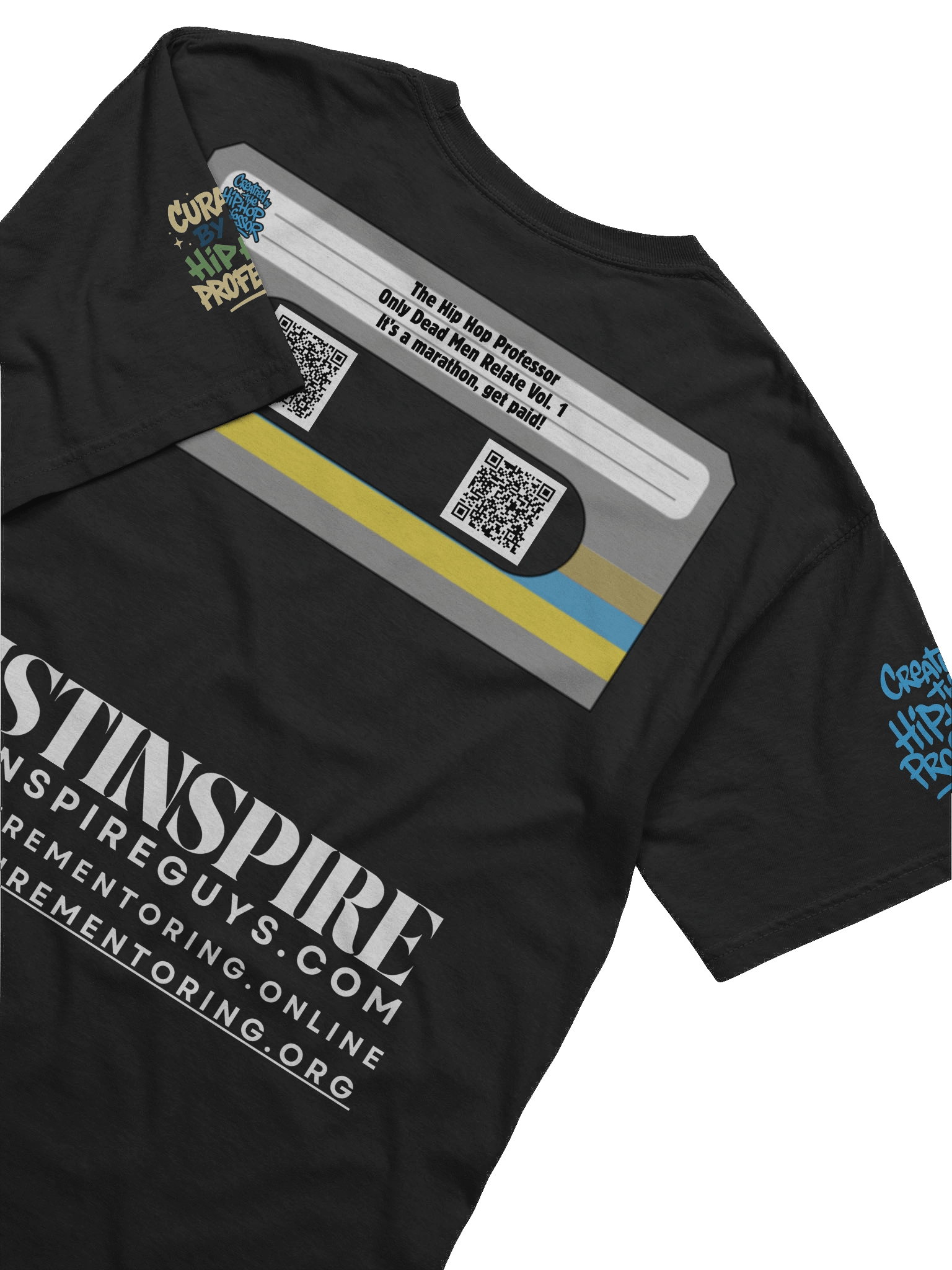 The Hip Hop Professor mixtape mural Graphic T-Shirt product image (54)