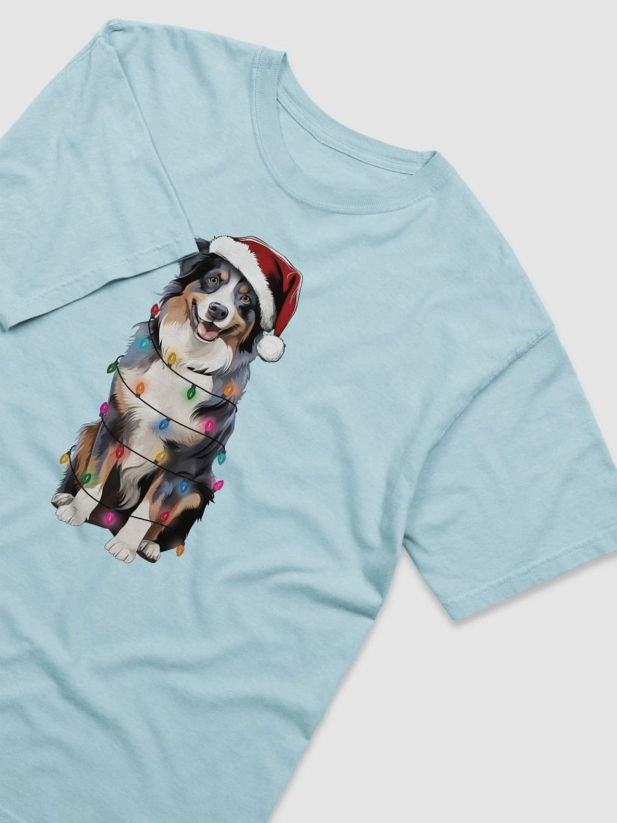 Funny Australian Shepherd(Tricolor) Christmas T-Shirt product image (16)