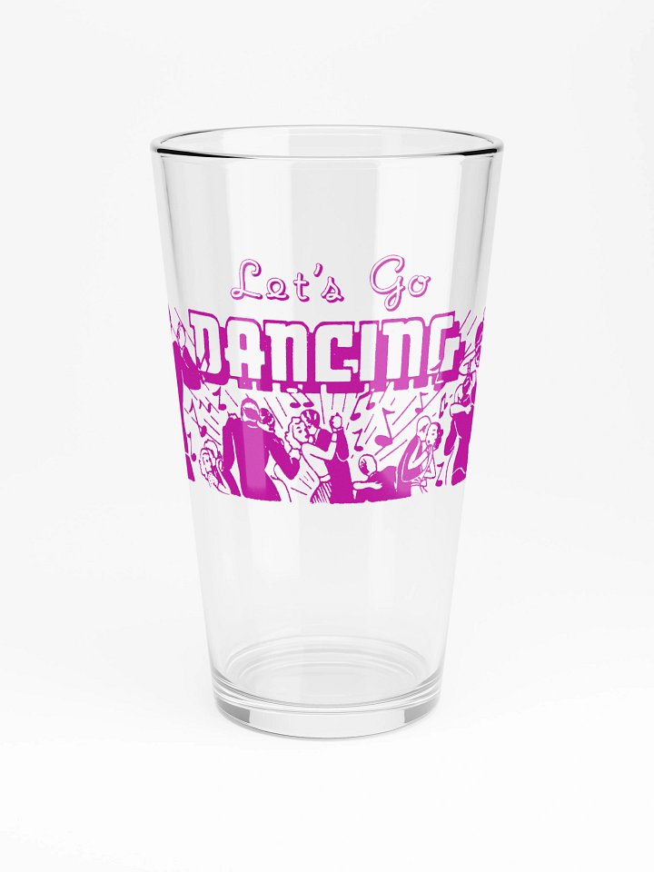 'Let's Go Dancing' Pint Glass product image (2)