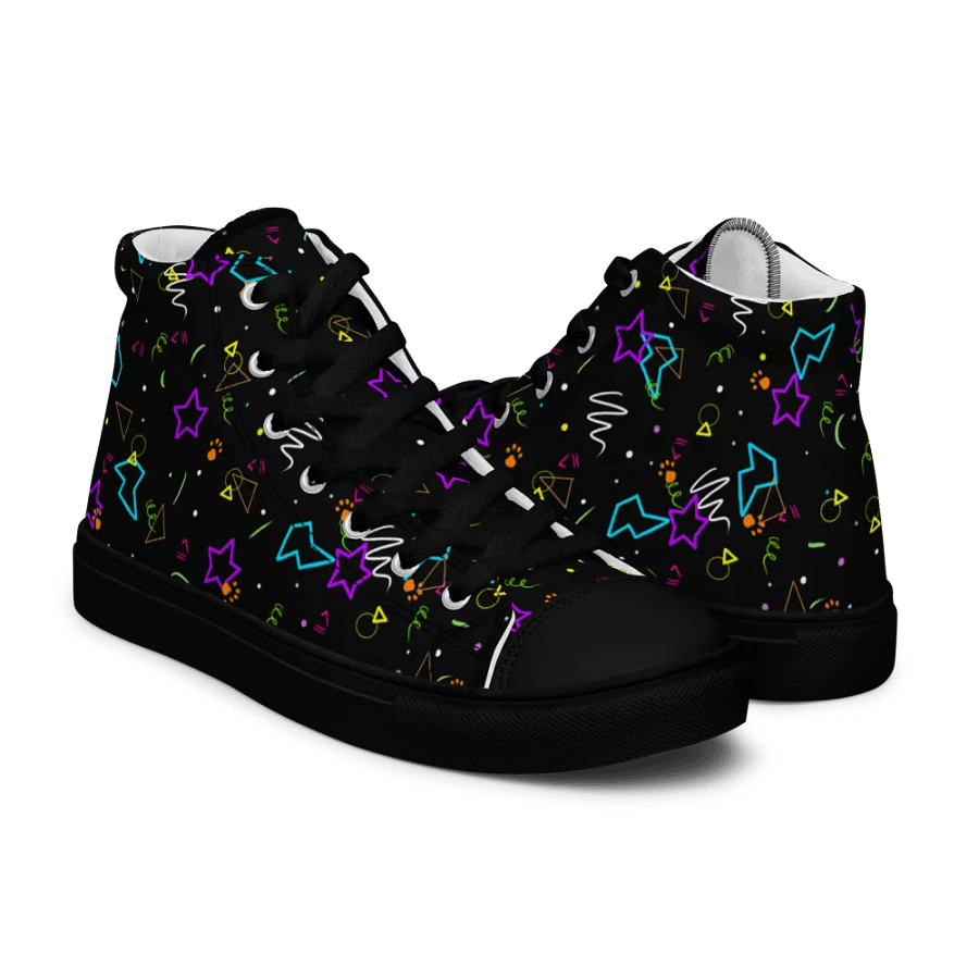 Security Breach Print Men High Tops product image (11)
