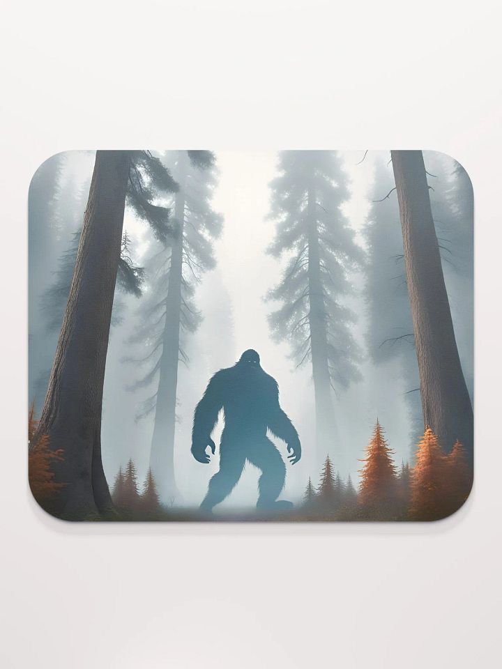 Desk mat Bigfoot in the mist product image (2)