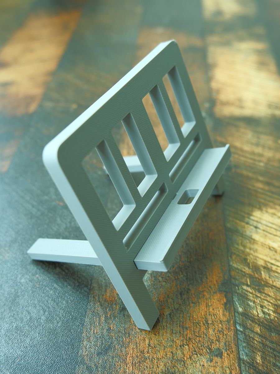 【free shipping】3D Printed Original Design Bed Frame Style Phone Holder product image (4)