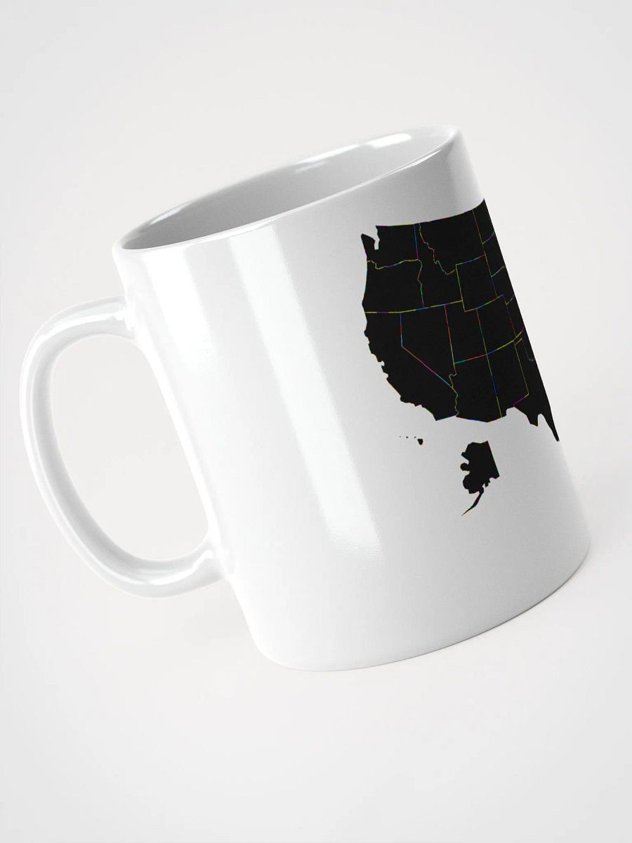 White Glossy Coffee mug-United States of America product image (5)