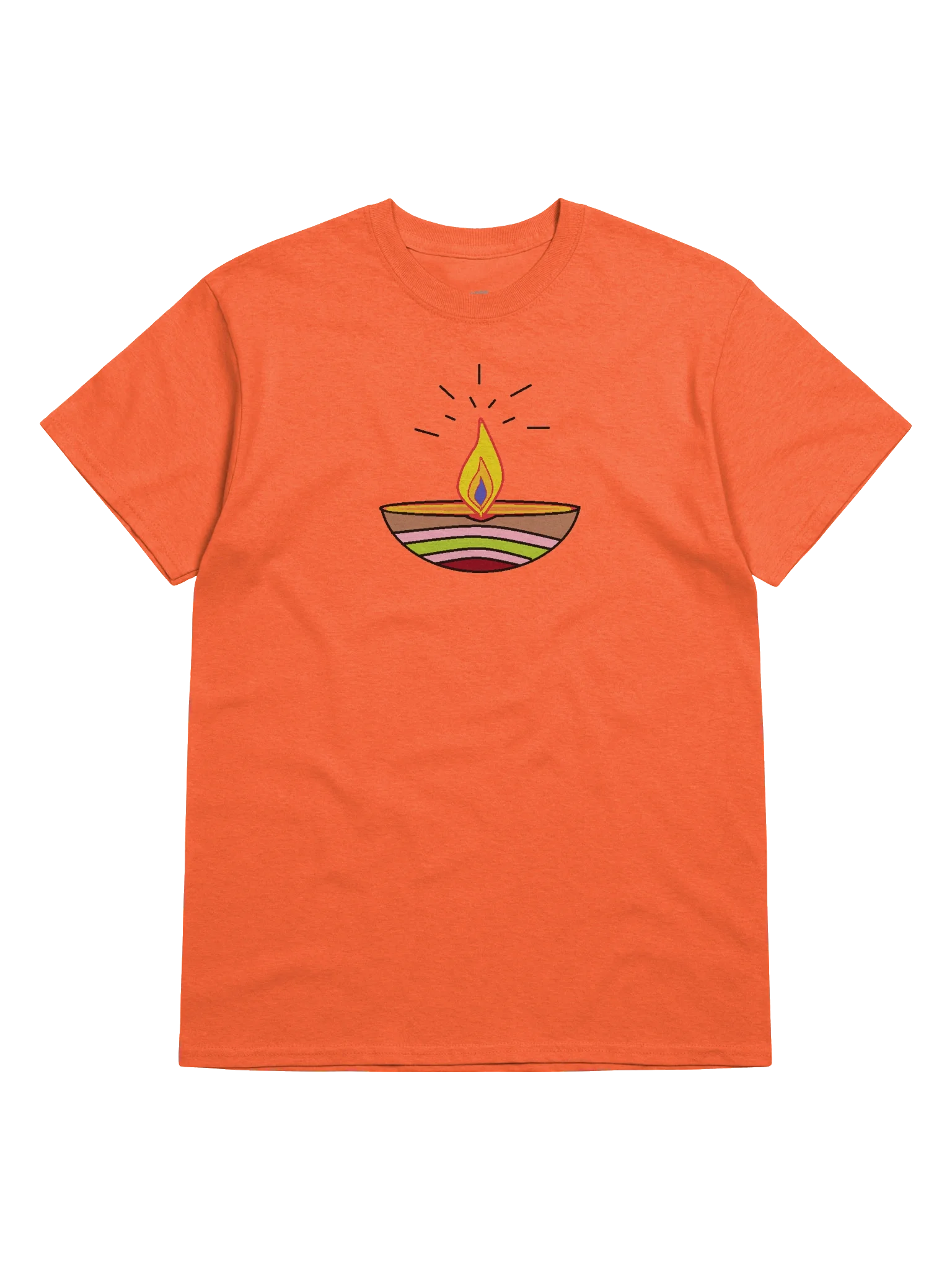 Light diya Icons T-Shirt product image (45)