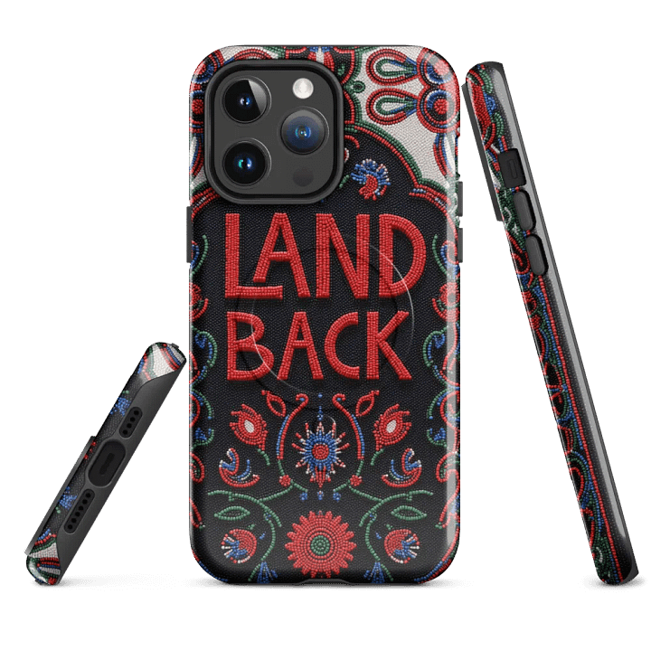 Land Back Floral MagSafe® Tough Case product image (4)