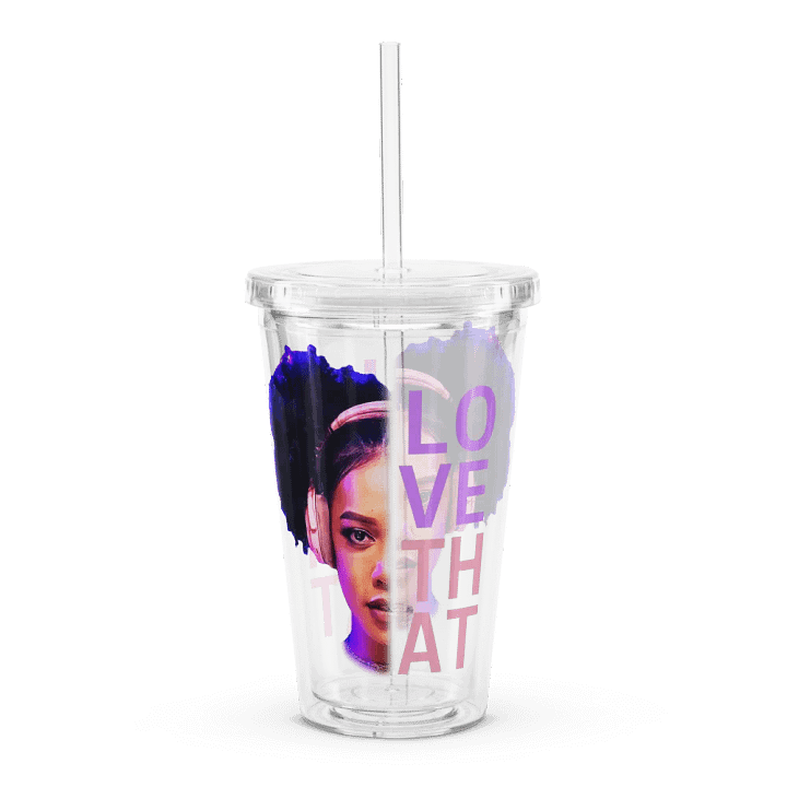 Eye Love That Plastic Tumbler product image (2)
