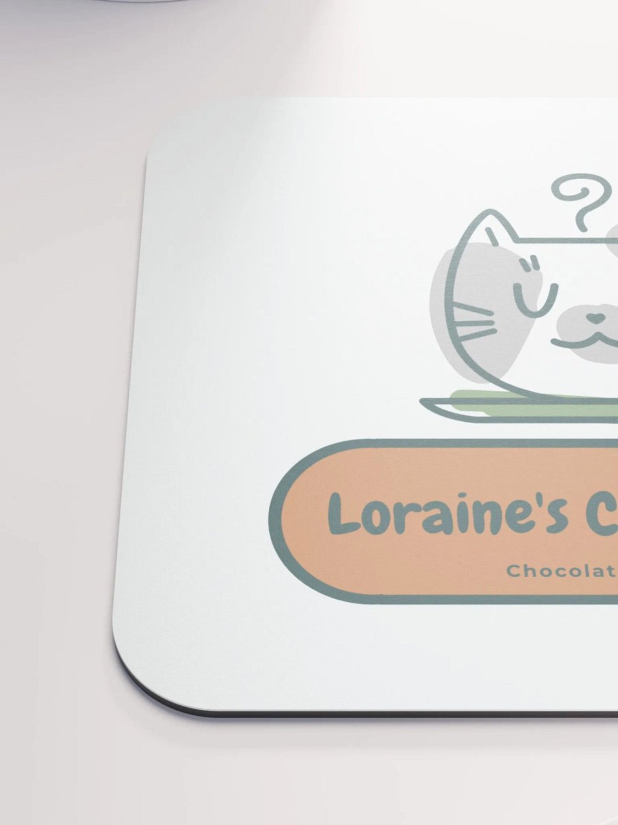 Loraine's Kitty Coffee Mouse Pad product image (6)