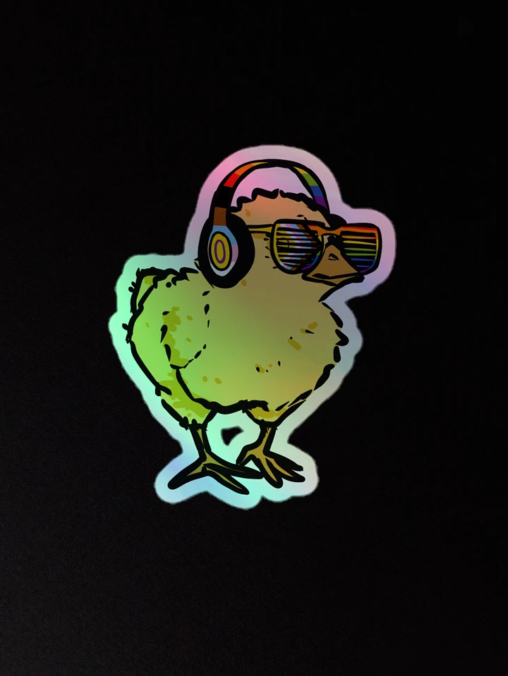 Peep this Pride holographic stickers product image (1)