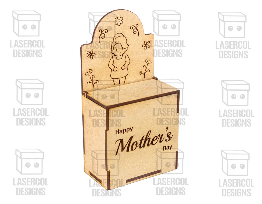 Mother's Day Gift Boxes (3 Sizes, 5 Styles) - Laser Cut Files product image (4)