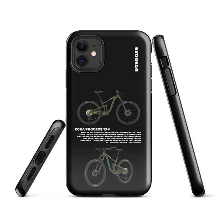 Black Kona Process 134 iPhone Case product image (1)