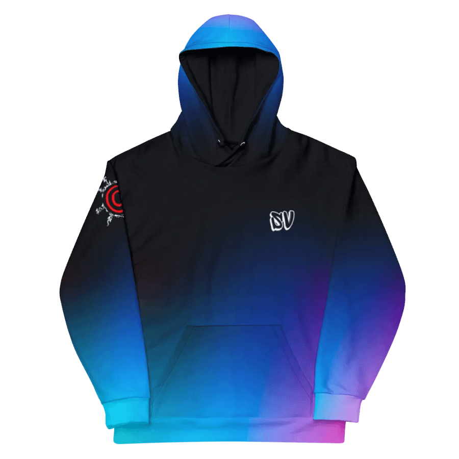 STRAIGHT VIBIN NEON COLOR FADE STYLE JINCHURIKI HOODIE product image (11)