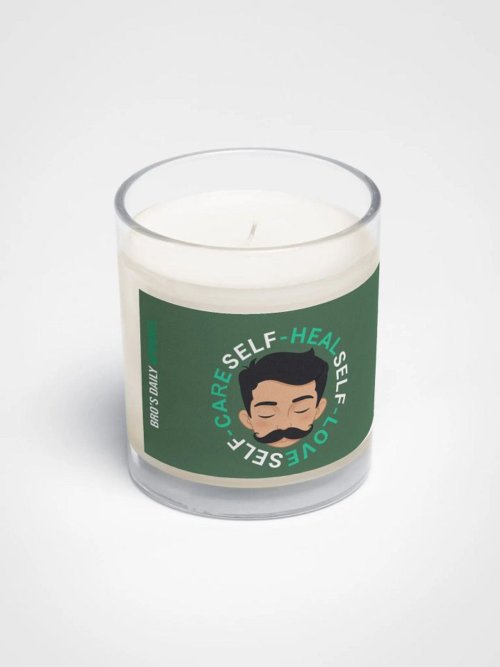 Self Heal, Self Love, Self-Care Circle Soy Wax Candle product image (1)