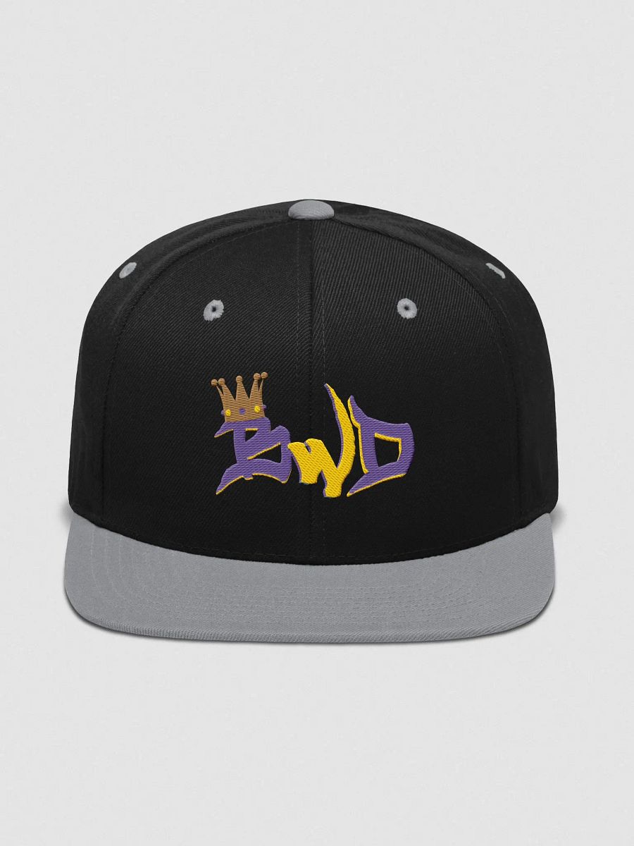 BWD- Purple/Yello Stiched Logo - Hat product image (1)
