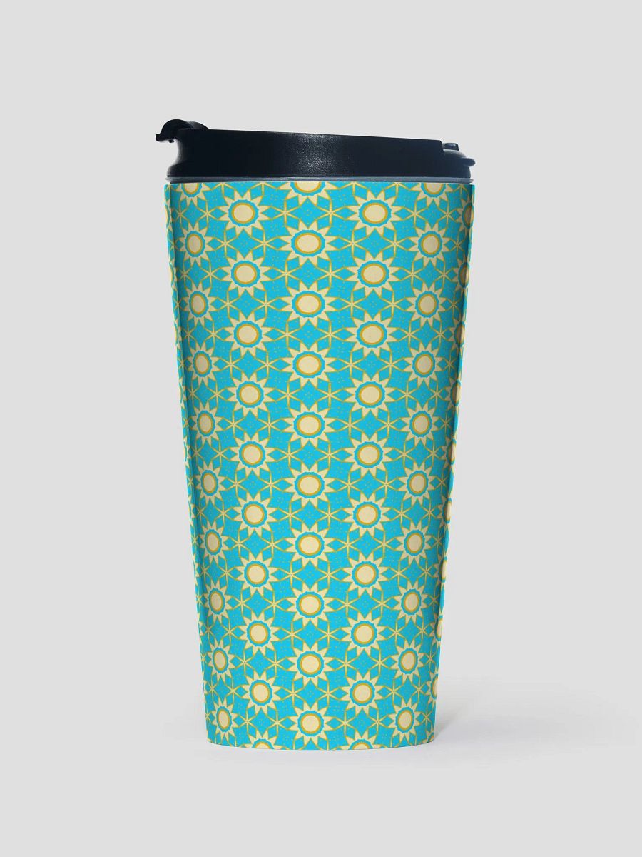 Celestial Sun & Stars Seamless Patterned Travel Mug product image (1)
