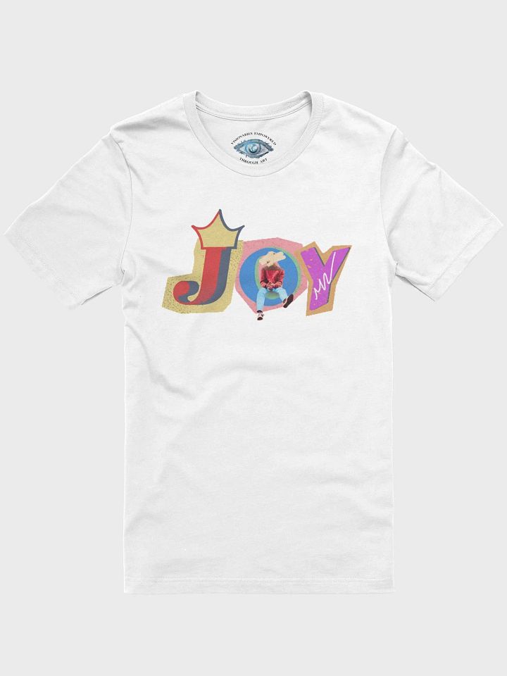 JOY Full Color White Shirt product image (1)