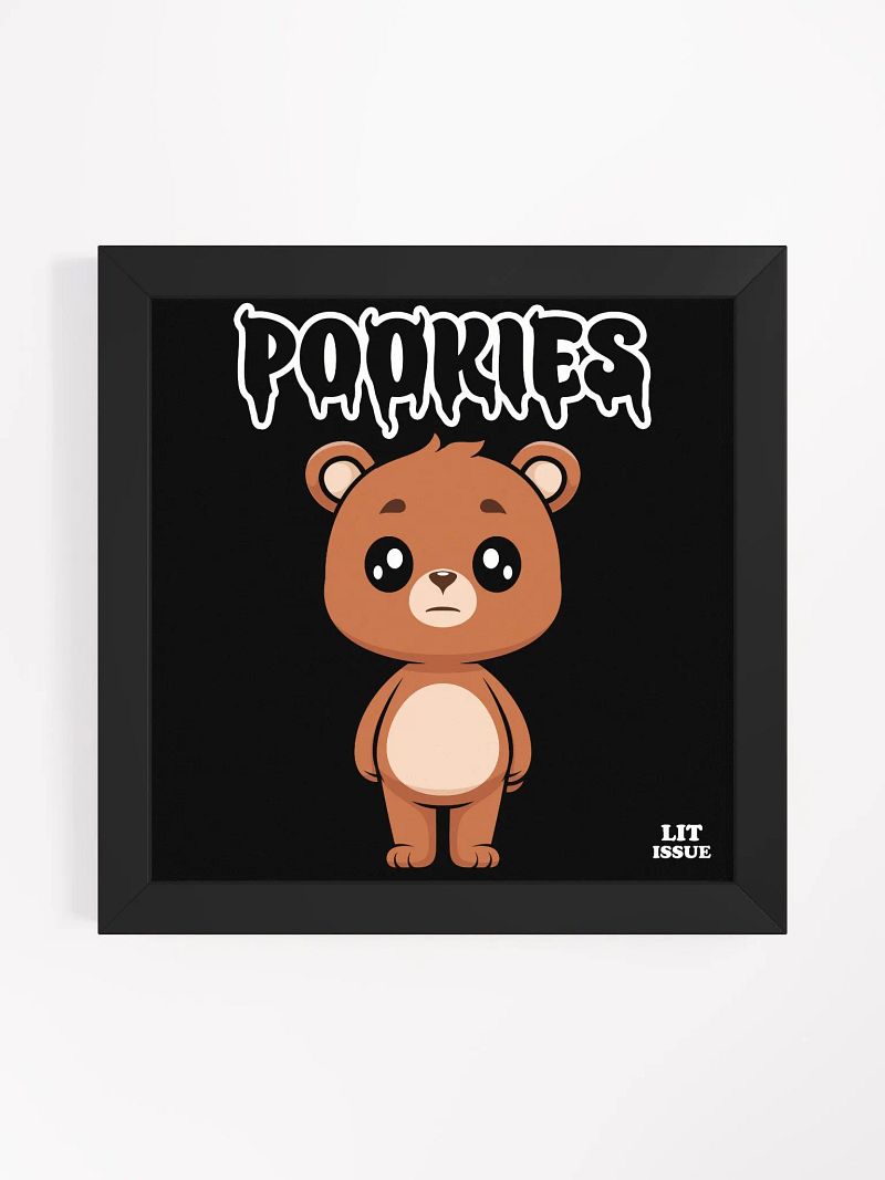 Dark Pookie- Framed Art Print