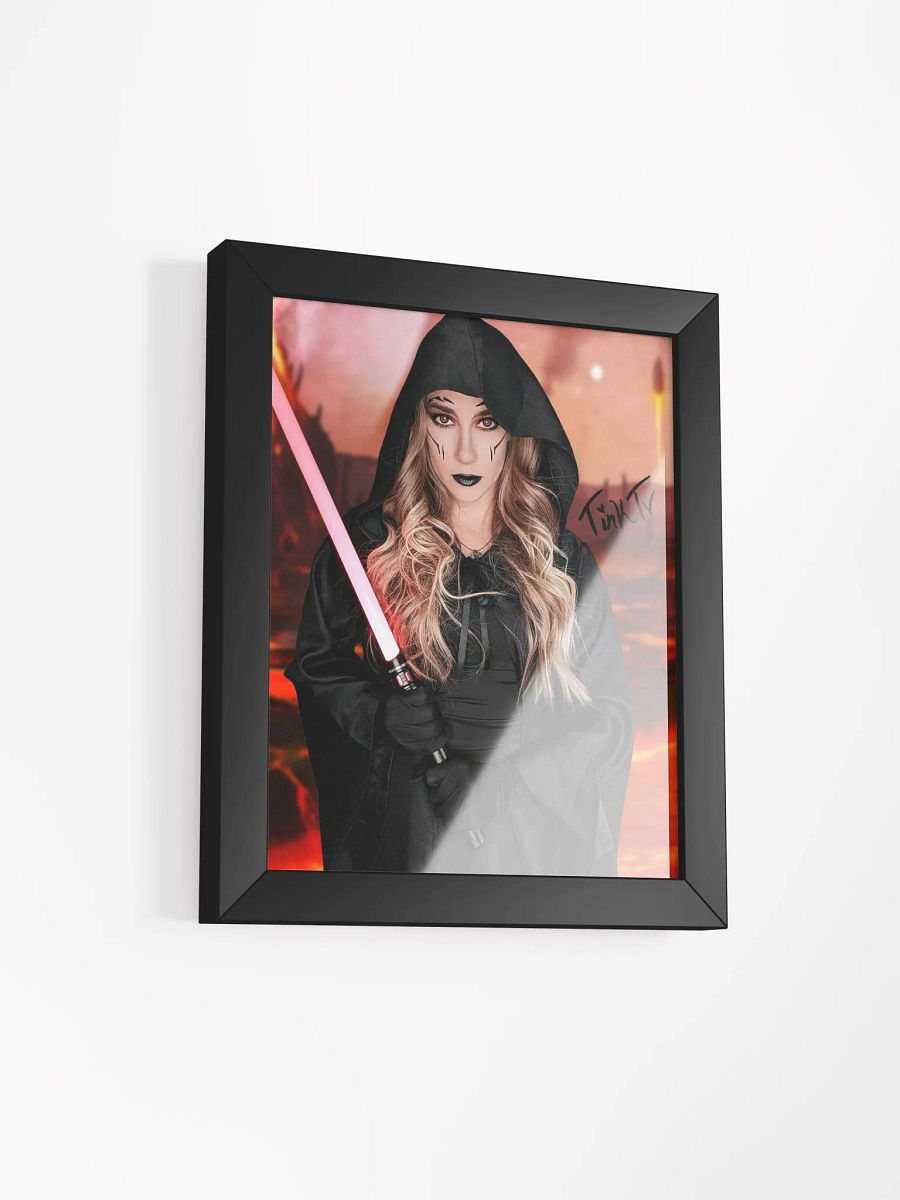 Signed Sith Lord Cosplay Framed Print (Limited Time) product image (2)