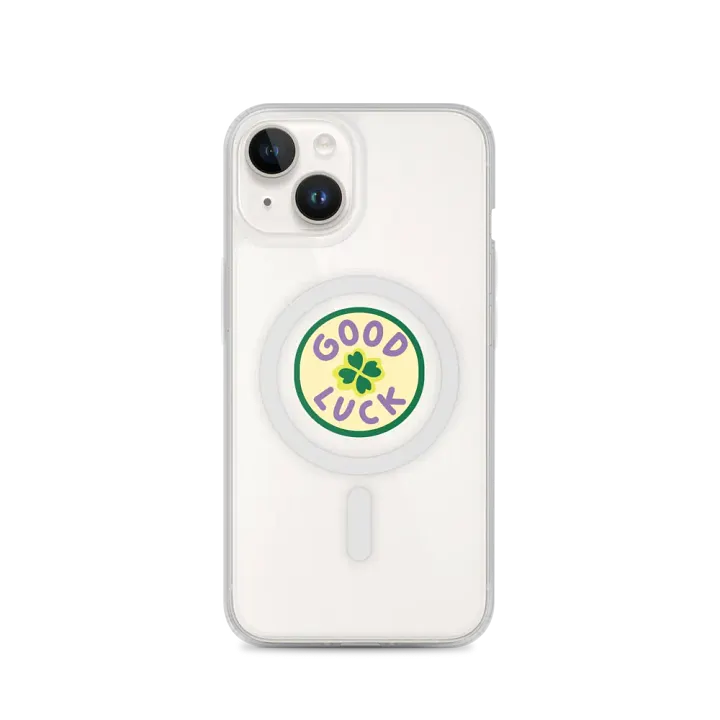 Lucky Clover MagSafe® Clear iPhone® Case product image (4)