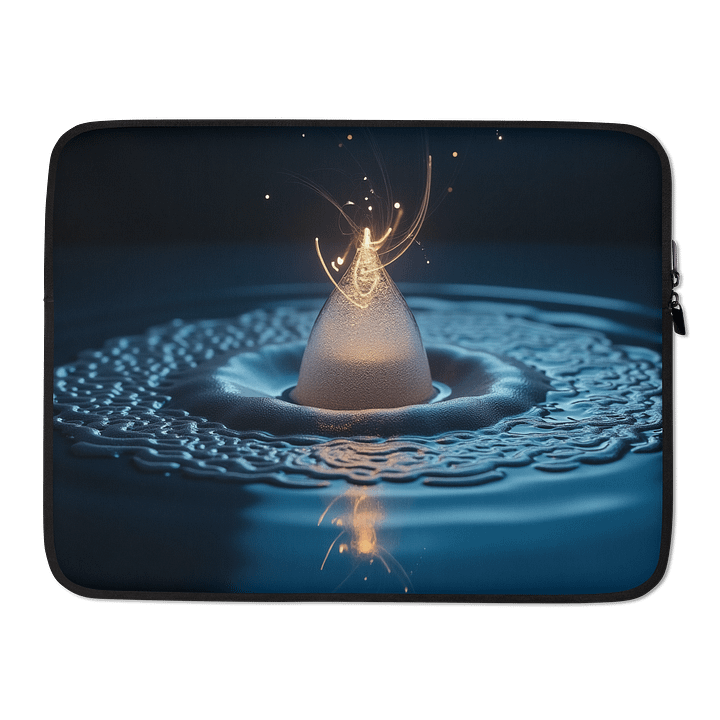 Resonance Pulse | Sonic Bloom Laptop Sleeve product image (2)