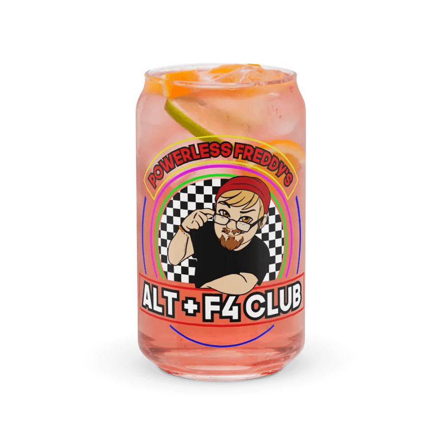 ALT + F4 Club Can-Shaped Glass product image (37)