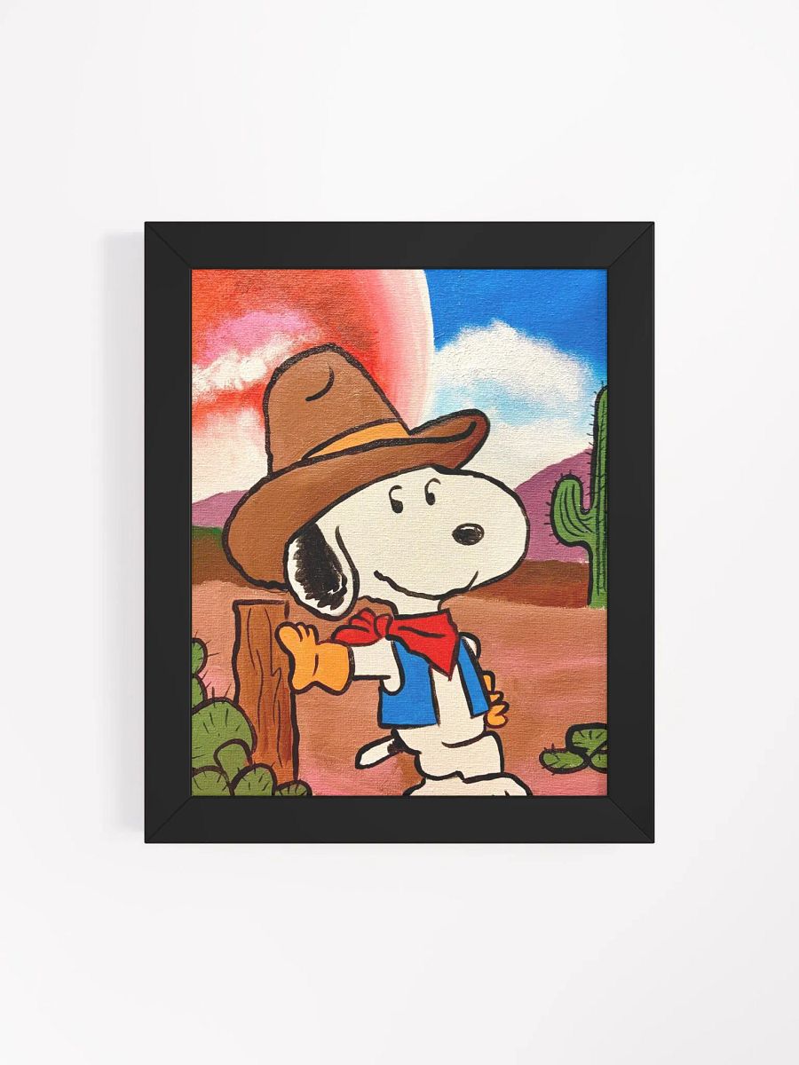 Tex Beagle (Framed Print) product image (4)