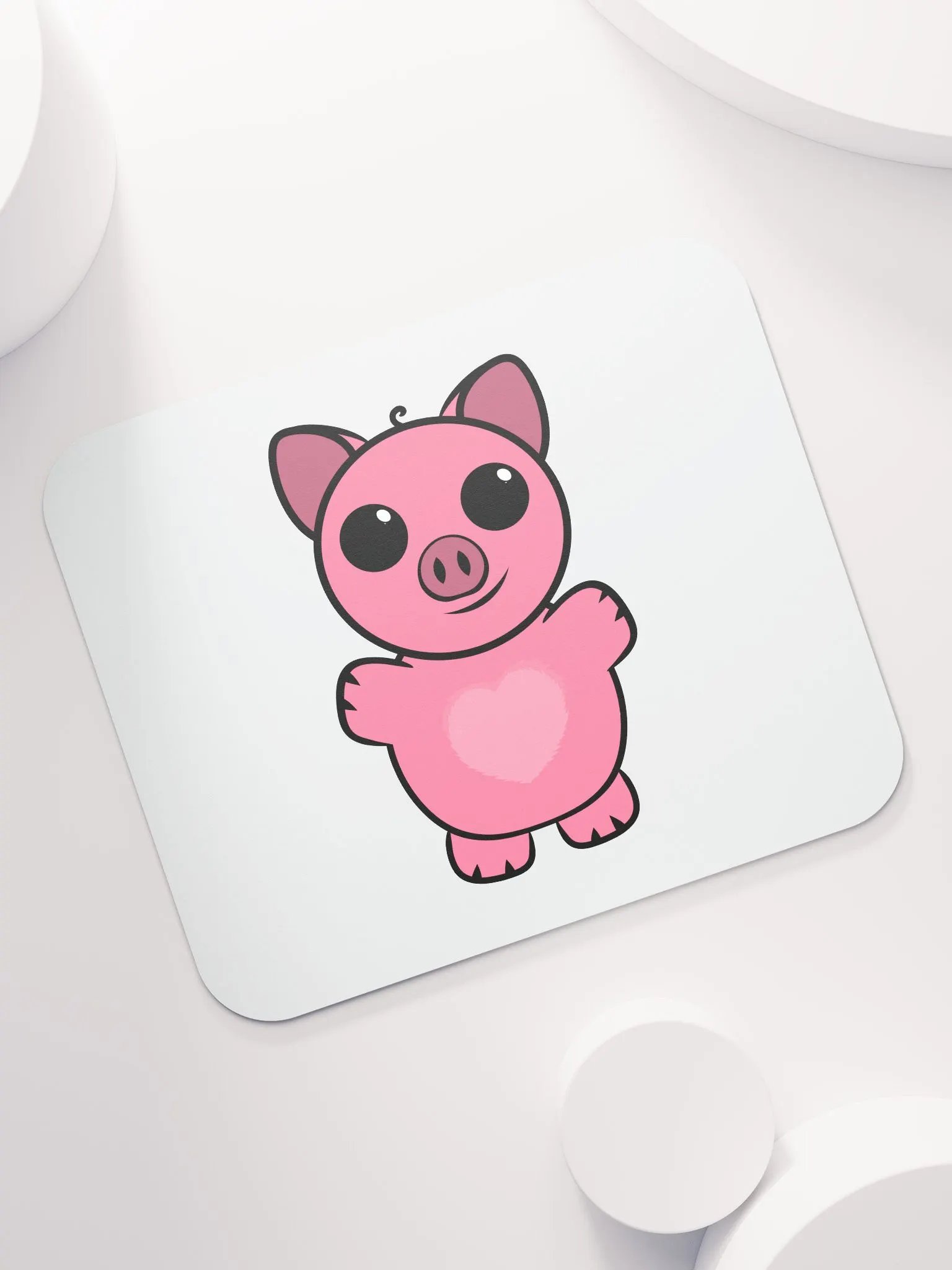 Squiggly Heart Mouse Pad product image (7)