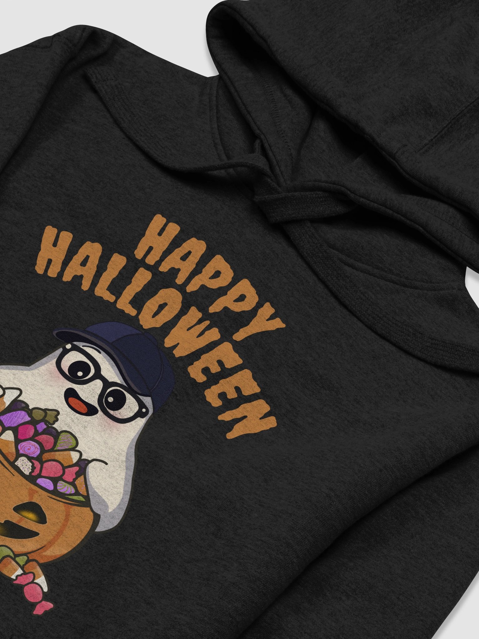 Trick or Treat Vibes Halloween '25 Hoodie Full product image (3)