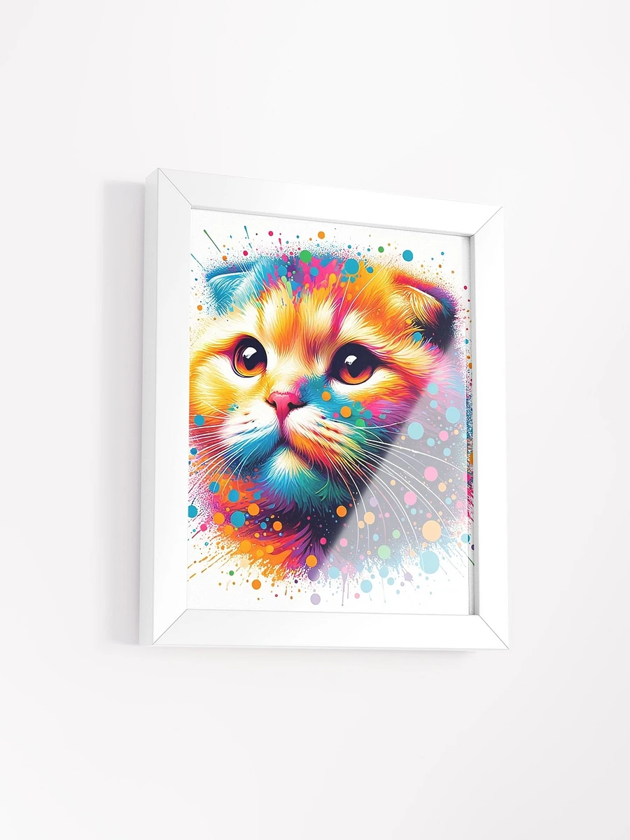 Framed High-Quality Matte Poster (in): Scottish Fold 2 product image (98)